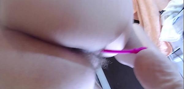  Mom playing with her hairy cunt from sweet angles